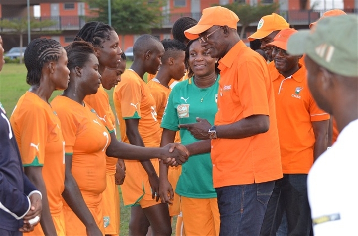 Football féminin: Le CNSE rend visite aux Eléphantes